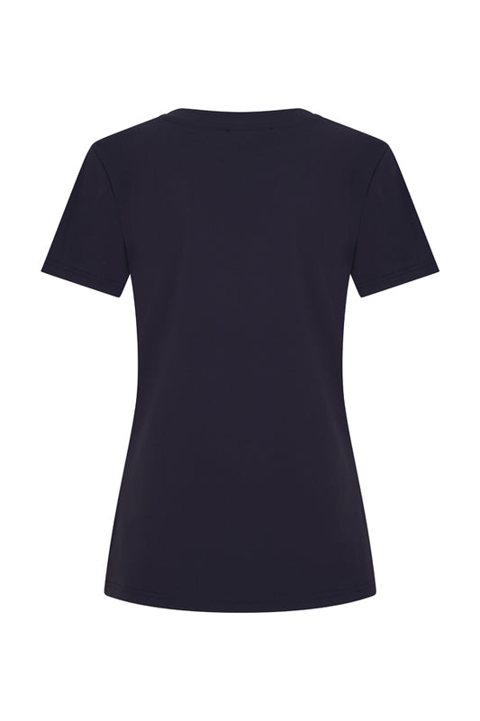 Stuttermabolur V-hàlsmàl